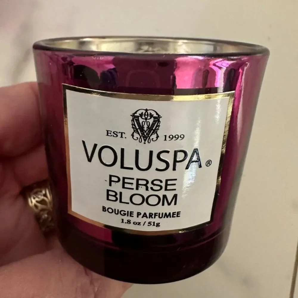 Voluspa candle. Perse Bloom. Small.